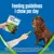 Purina Dentalife ActivFresh dog chews, feeding guidelines: 1 chew per day. Image shows a hand holding the pack and a chew, with a brown dog sitting beside.