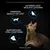 Tekst na engleskom: Extends cats' healthy lifespan, Improves quality of life*, Supports key vital functions. *Reference on request. Prikaz mačke i tri ikone s mačkama.
