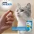 Purina Dentalife Daily Oral Care para gatos. Reduce la acumulación de sarro, efecto científicamente probado. Envase visible con imagen de gato y croqueta en mano.