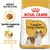 Royal Canin Adult Cavalier King Charles hondenvoer, tekst: Specifiek afgestemde brokken, Gezondheid van het hart, afbeelding van brok en hond op verpakking. Royal Canin Adult Cavalier King Charles hondenvoer, tekst: Specifiek afgestemde brokken, Gezondheid van het hart, afbeelding van brok en hond op verpakking.