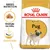 Balení krmiva ROYAL CANIN ADULT Pug, obrázek psa mops, text: Granule na míru, Zdravá kůže, BREED NUTRITION, vyobrazení tvaru granule. Balení krmiva ROYAL CANIN ADULT Pug, obrázek psa mops, text: Granule na míru, Zdravá kůže, BREED NUTRITION, vyobrazení tvaru granule.