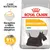 ROYAL CANIN DERMACOMFORT MINI, receptúra s nižším obsahom alergénov, osvedčené výsledky: 91 % majiteľov spokojných po 2 mesiacoch, balenie so psom na obale.