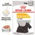 Royal Canin Dermacomfort All Sizes koiran märkäruoka, 85 g x12. Vähemmän allergeeneja. Mureke. Musta terrieri pakkauksessa.