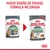 Comparación de envases de Royal Canin Digest Sensitive y Digestive para gatos, 85 g. Texto: 'Nuevo diseño de envase, fórmula mejorada'. Visible: 95 % calidad fecal en 10 días.