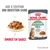 ROYAL CANIN DIGESTIVE, émincé en sauce pour chat. Texte visible : aide à soutenir une digestion saine, 95 % healthy stool quality in 10 days*. Étude interne ROYAL CANIN.