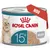 ROYAL CANIN 15+ spumă, imagine a unei pisici, etichetă roșie cu 'NOU' pe cutie. ROYAL CANIN 15+ spumă, imagine a unei pisici, etichetă roșie cu 'NOU' pe cutie.