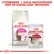Royal Canin Savour Exigent kattenbrokken en Royal Canin Instinctive natvoeding 85g. Tekst: Combineer 1 zakje natvoeding met de dagelijkse brokken.