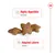 Kibble pieces with highlighted features: highly digestible nutrients and adapted calorie content.