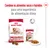 Royal Canin medium ageing 10+ seco e húmido para cães de 11 a 25 kg. Texto: Combine os alimentos secos e húmidos para uma experiência de alimentação ótima.
