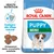 Royal Canin Puppy Mini, sostegno alle difese naturali, dimensioni della crocchetta adattate, confezione con immagine di cane e crocchette visibili. Royal Canin Puppy Mini, sostegno alle difese naturali, dimensioni della crocchetta adattate, confezione con immagine di cane e crocchette visibili.