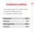 Constituintes analíticos: proteína bruta 24,0 %, fibra bruta 1,7 %, matéria gorda bruta 18,0 %, cinza bruta 5,6 %. Informação sobre energia fornecida ao animal.