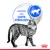 Texte visible : convient aux CHATS STÉRILISÉS, avec illustration d’un chat et logo Royal Canin en bas à droite.