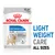 Royal Canin Light Weight Care, 85g. All sizes. Product for weight management with calorie information and a small dog image on the packaging.