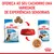 Royal Canin Puppy Maxi 2–15 meses: embalagem de ração seca, embalagem de alimento húmido 140 g, taça com ambos os alimentos e texto 'Ofereça ao seu cachorro uma variedade de experiências sensoriais'.