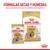 Royal Canin Shih Tzu Adult, fórmulas secas y húmedas. Texto visible: 'FÓRMULAS SECAS Y HÚMEDAS para una experiencia de alimentación óptima'. Envases con imagen de perro Shih Tzu.