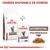 Pienso y sobre de comida húmeda Royal Canin Veterinary Gastrointestinal para gatos. Texto visible: 'GASTROINTESTINAL', 'FINAS LÁMINAS EN SALSA', 'TAMBIÉN DISPONIBLE EN HÚMEDO'.