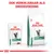 Royal Canin Satiety Weight Management kattenvoer, nat- en droogvoeding verpakkingen. Tekst: Ook verkrijgbaar als droogvoeding.