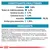 Constituants analytiques : protéines 9,8 %, matières grasses 4,3 %, cendres brutes 1,7 %, cellulose brute 1,3 %, humidité 78,3 %, acides gras essentiels 1,35 %. Ingrédients listés en bas.