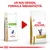 Pachete Royal Canin Urinary S/O pentru pisici, vechi și nou, cu text vizibil: „UN NOU DESIGN, FORMULĂ ÎMBUNĂTĂȚITĂ”. Ambalaje diferite, același produs.