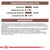 Constituenți analitici: proteină 16,0 %, celuloză brută 2,3 %, conținut de grăsimi 16,0 %, cenușă brută 4,7 %. Ingrediente principale: orez, proteine din soia, porumb, grăsimi animale.