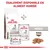 Royal Canin HEPATIC croquettes et aliments humides pour chien, également disponible en mousse. Texte visible : ÉGALEMENT DISPONIBLE EN ALIMENT HUMIDE, HEPATIC, MOUSSE.
