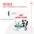 Royal Canin Treats 230 g met easyopen zipsystem. Systeem om de verpakking te hersluiten. High protein content, less than 3 kcal per piece, compatible with satiety diets.