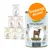 Conservă GranataPet Liebling's Mahlzeit für den Hund, Kalb & Kaninchen, 400g. Text vizibil: 'Ohne Getreide', 'Granatapfelkerne', 'Leinöl'. Etichetă portocalie: 'Încearcă acum!'.