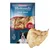 Rocco Naturals Dried Chews, 100% ears. Pack with dried ears and dog image.