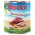 Rocco World Trip, Chicken with coconut & papaya, puszka 800 g. Na etykiecie widoczne mięso, kokos i papaja. Tekst: Die Fleischmahlzeit.