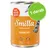 Smilla Poultry Pot macskaeledel 400 g, feliratok: WITH POULTRY HEARTS, FOOD FOR A LIFETIME, CONTAINS TAURINE, GRAIN-FREE. Zöld körben: 1 darab.