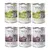 Wolf of Wilderness Senior cibo umido, varietà Green Fields con pollo e agnello e Wild Hills con anatra e vitello, 100% senza cereali, 6 lattine da 400g.