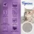 Tigerino Performance kattenbakvulling, Engelstalige claims: coarse natural clay granulate, extremely high absorbency, perfect for long-haired cats, sticks less to fur and paws, effective odour control.