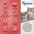 Tigerino Performance. Tekstit englanniksi: coarse, natural clay granulate; extremely high absorbency; with active carbon for extra strong odour absorption; ultra-hygienic, especially for multi-cat households; perfect for long-haired cats; sticks less to fur and paws; extreme clumping; extremely low-dust. Kuvassa kaksi kissaa ja hiekan lähikuva.