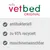 Petlife Vetbed Original. Eigenschaften: antibakteriell, zu 95% recycelt, maschinenwaschbar.