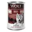 Wolf of Wilderness "RED Meat" Junior - Ruby Midnight (12 x 400 g)