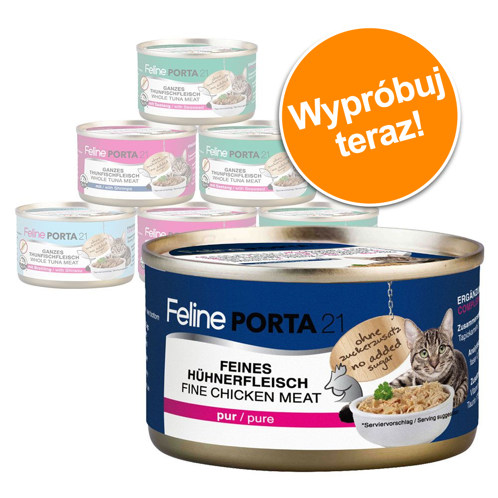 Mieszany pakiet próbny Porta 21, 6 x 90 g - Pakiet rybny