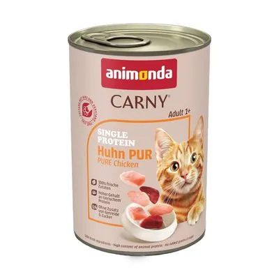 animonda Carny Single Protein Adult 6 x 400 g Kattenvoer