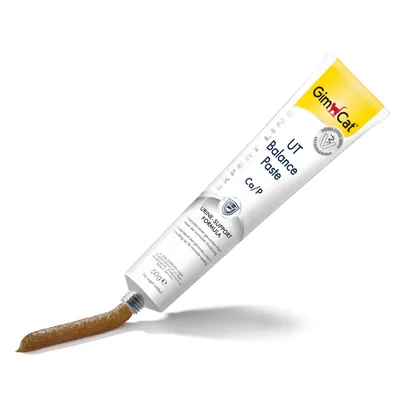 GimCat UT Balance Paste, Expert Line, formulă de susținere a tractului urinar, tub 50g. Dezvoltată de medici veterinari pentru susținerea tractului urinar la pisici.