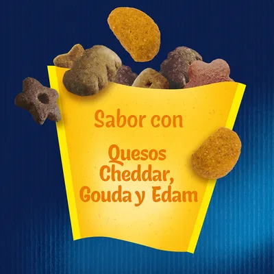 Sabor con Quesos Cheddar, Gouda y Edam