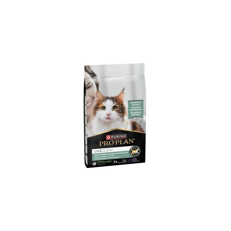 Purina Pro Plan LiveClear Sterilised Adult Kalkoen Kattenvoer