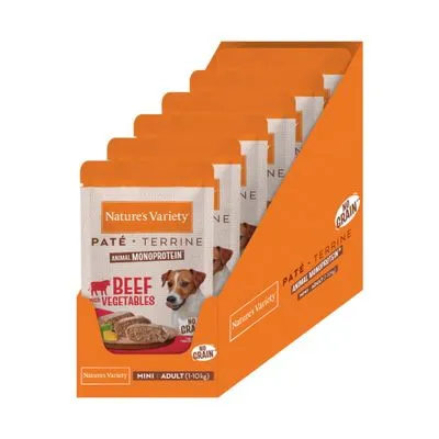 Voordeelpakket Nature's Variety Paté No Grain Adult Mini 16 x 150 g Voordeelpakket Nature's Variety Paté No Grain Adult Mini 16 x 150 g