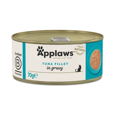 Applaws Adult Mixed Pack Cat Cans in Gravy Saver Pack 48 x 70g