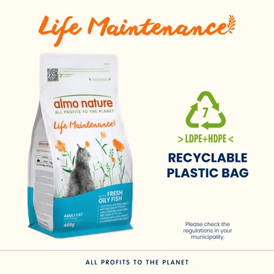 Almo Nature Functional Life Maintenance med fet fisk & ris