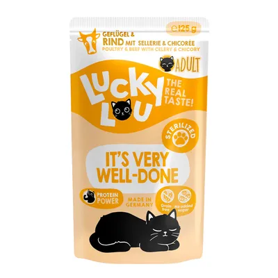 Lucky Lou Sterilized 16 x 125 g
