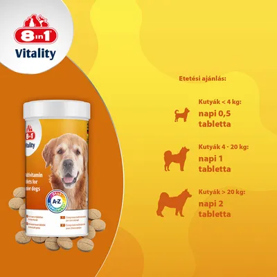 8in1 Vitality Multivitamin tabletta senior 8in1 Vitality Multivitamin tabletta senior