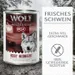 Wolf of Wilderness "Red Meat" 6 x 400 g pour chien