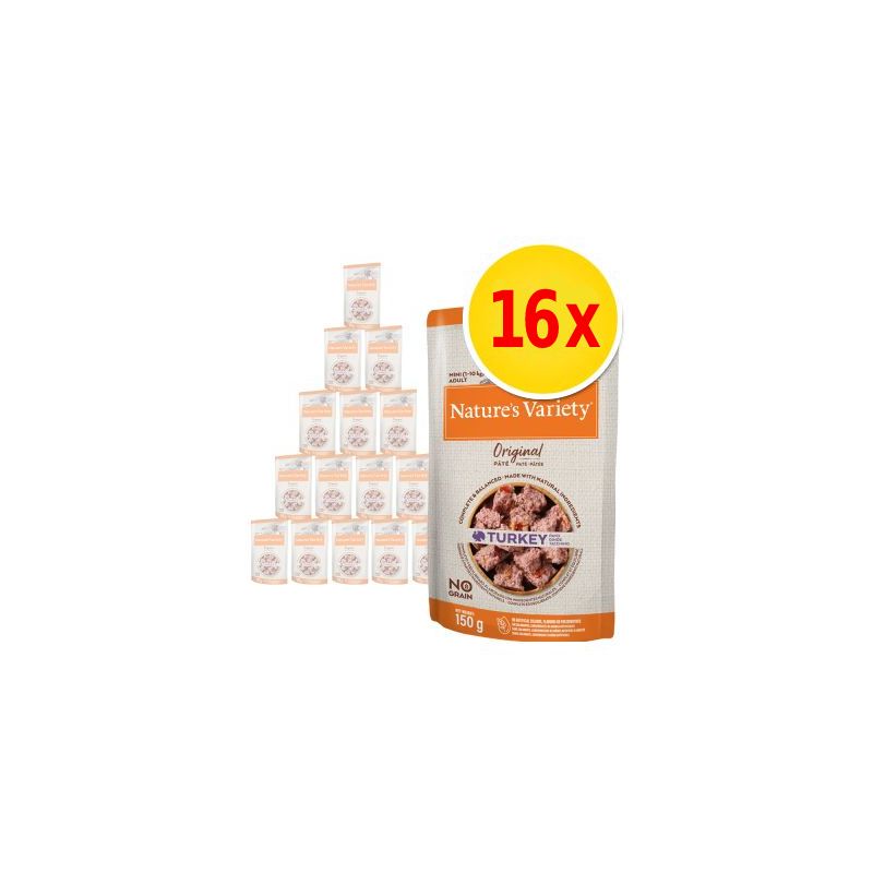 Sparpack: Nature's Variety Original Paté No Grain Mini 16 x 150 g