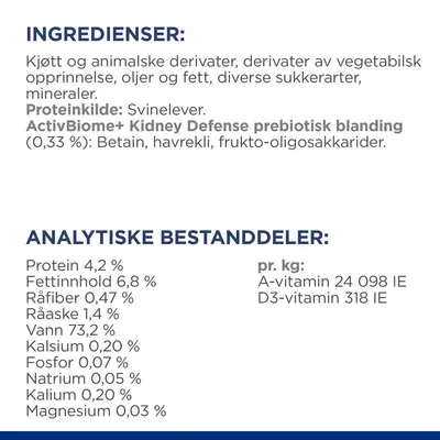 Hill's Prescription Diet k/d kidney care