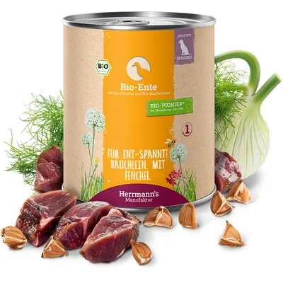 Pachet economic Herrmann's Classic Bio-Menü 12 x 800 g