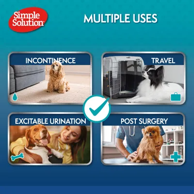 Pannolini lavabili Simple Solution per cani femmina